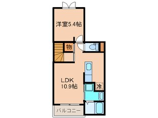 メゾンド・エスポワ－ルＢ棟の物件間取画像